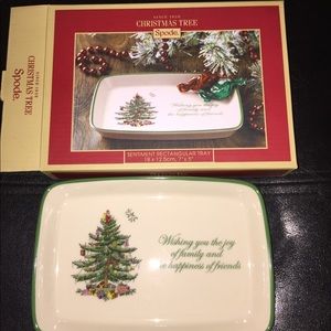 Spode Christmas Rectangular tray
